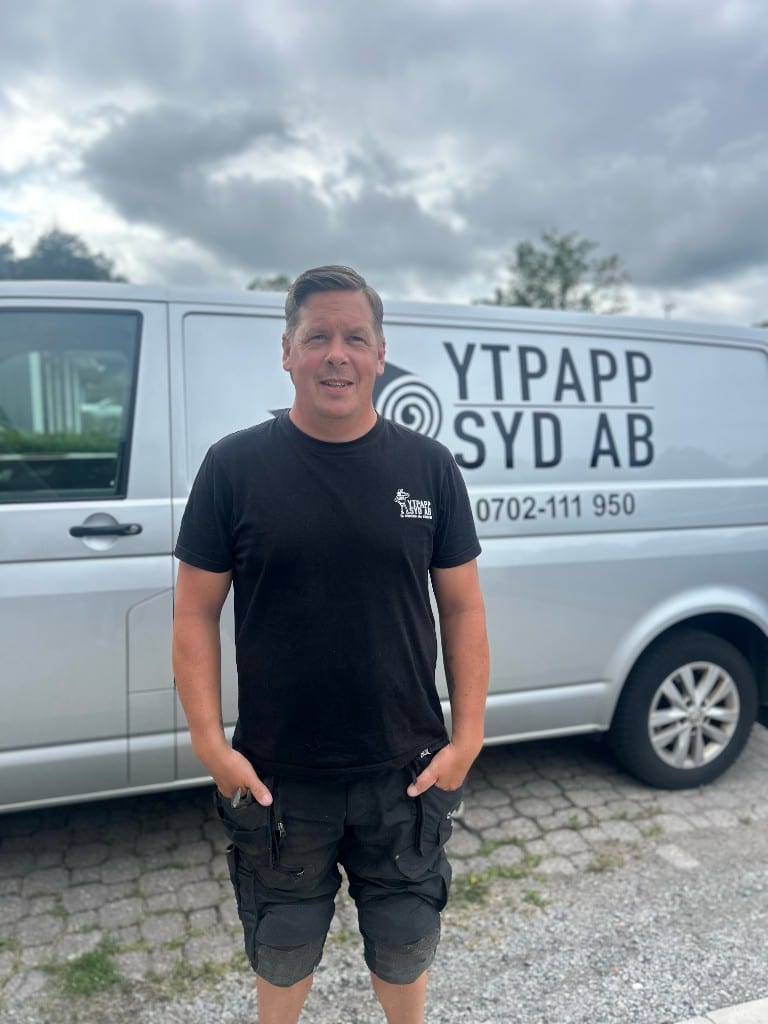 Joakim Hedberg – Ansvarig Blekinge på Ytpapp Syd